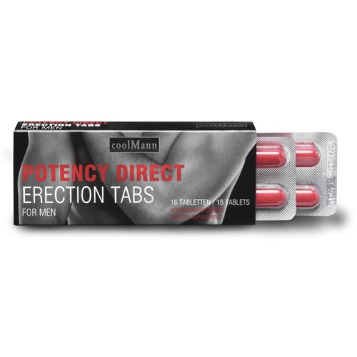 Potency Direct Erection Tabs - 16 Tabs
